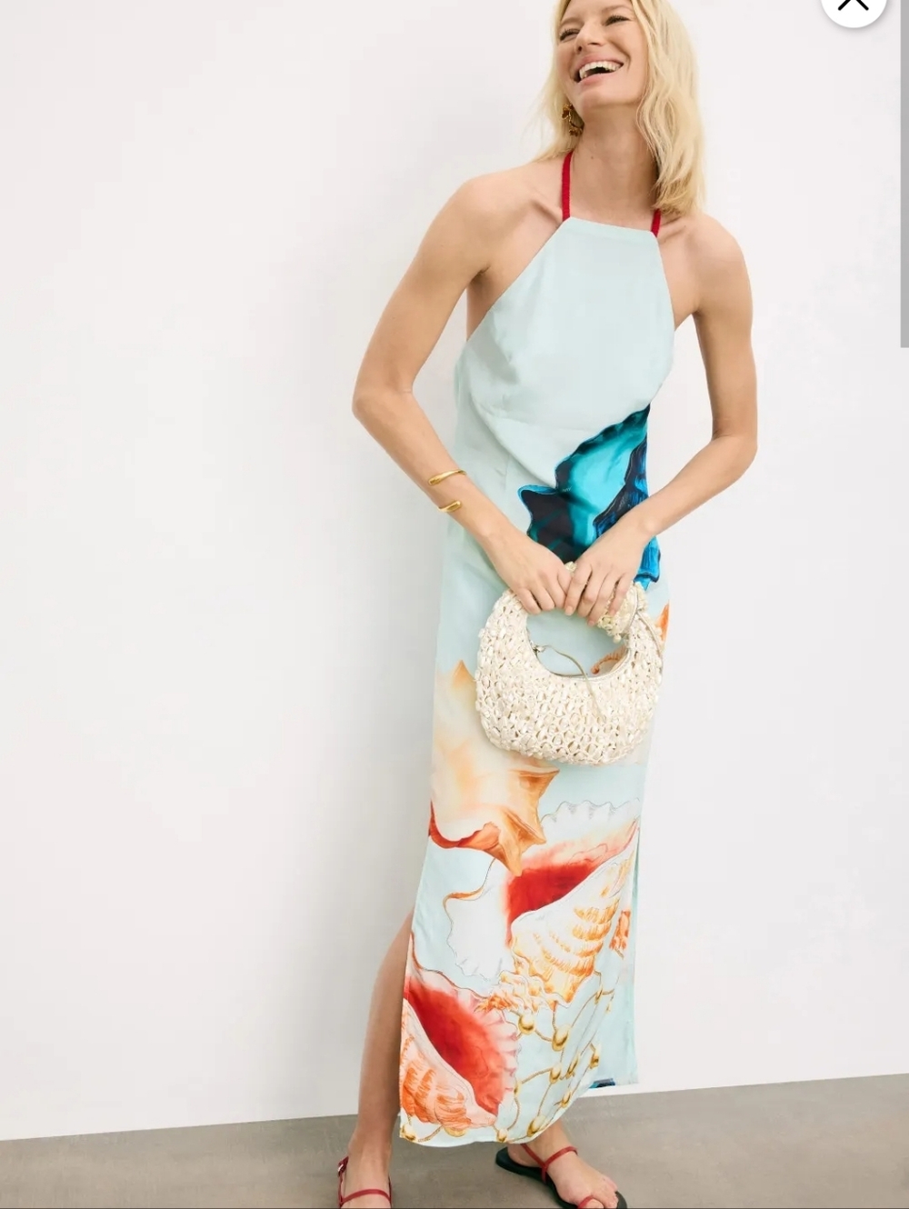 MUMA WORLD MUREX MIST VEGA SILK DRESS SIZE S MSRP $545